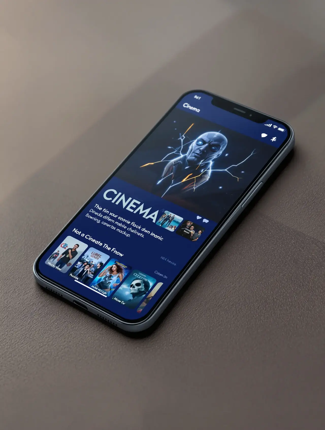 新新影院APP界面预览
